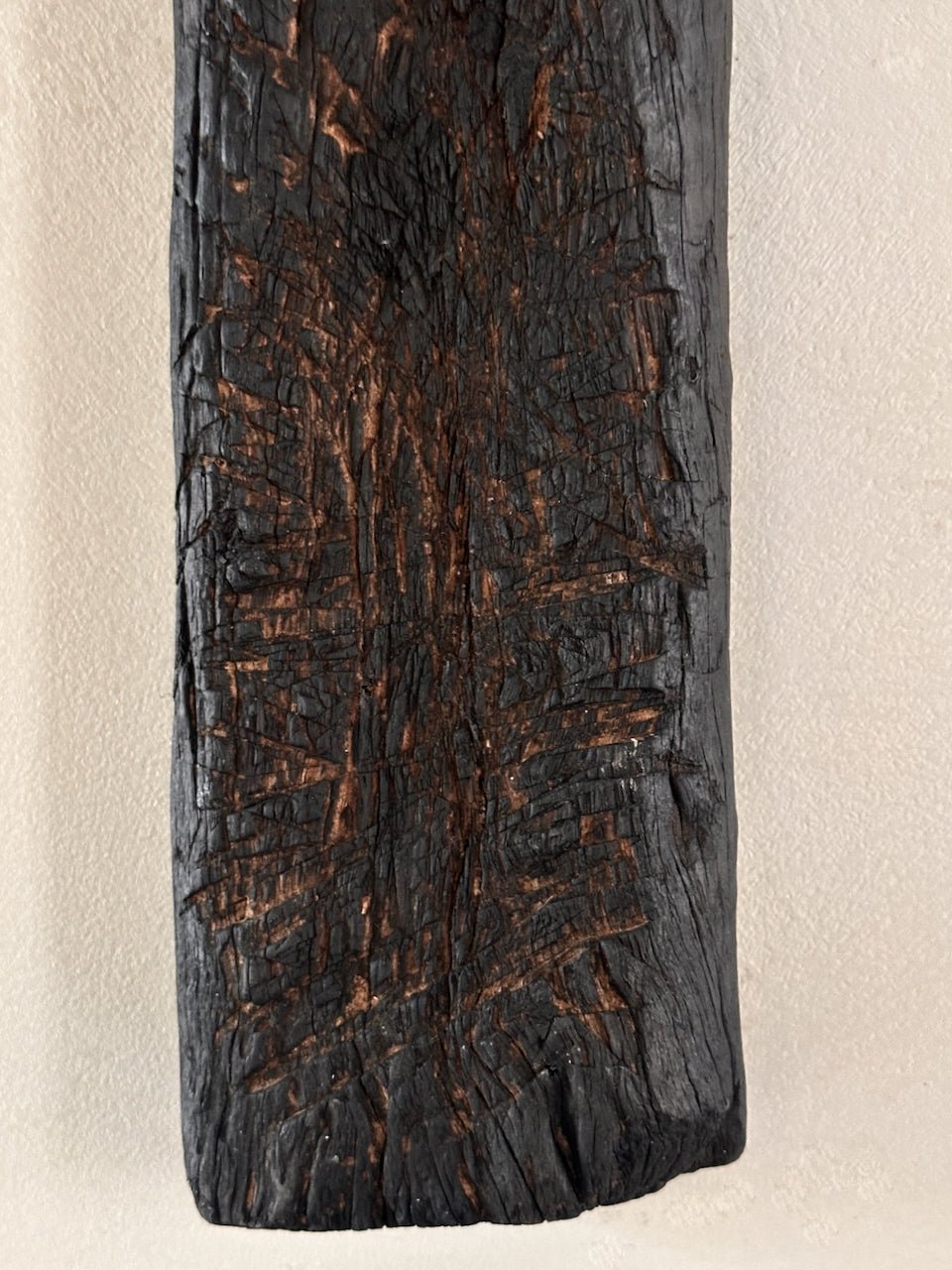 The Corner - Burnt wood wall hanging N° 6 - Wall Art