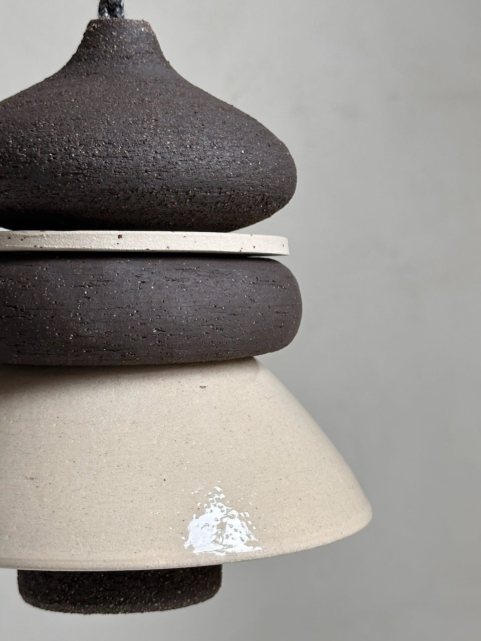 The Corner - Ceramic pendant lamp N° 2 - Lighting