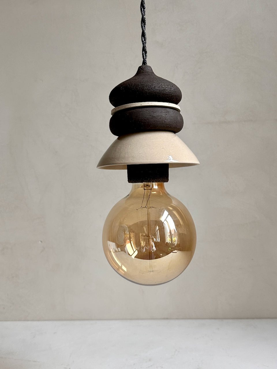 The Corner - Ceramic pendant lamp N° 2 - Lighting