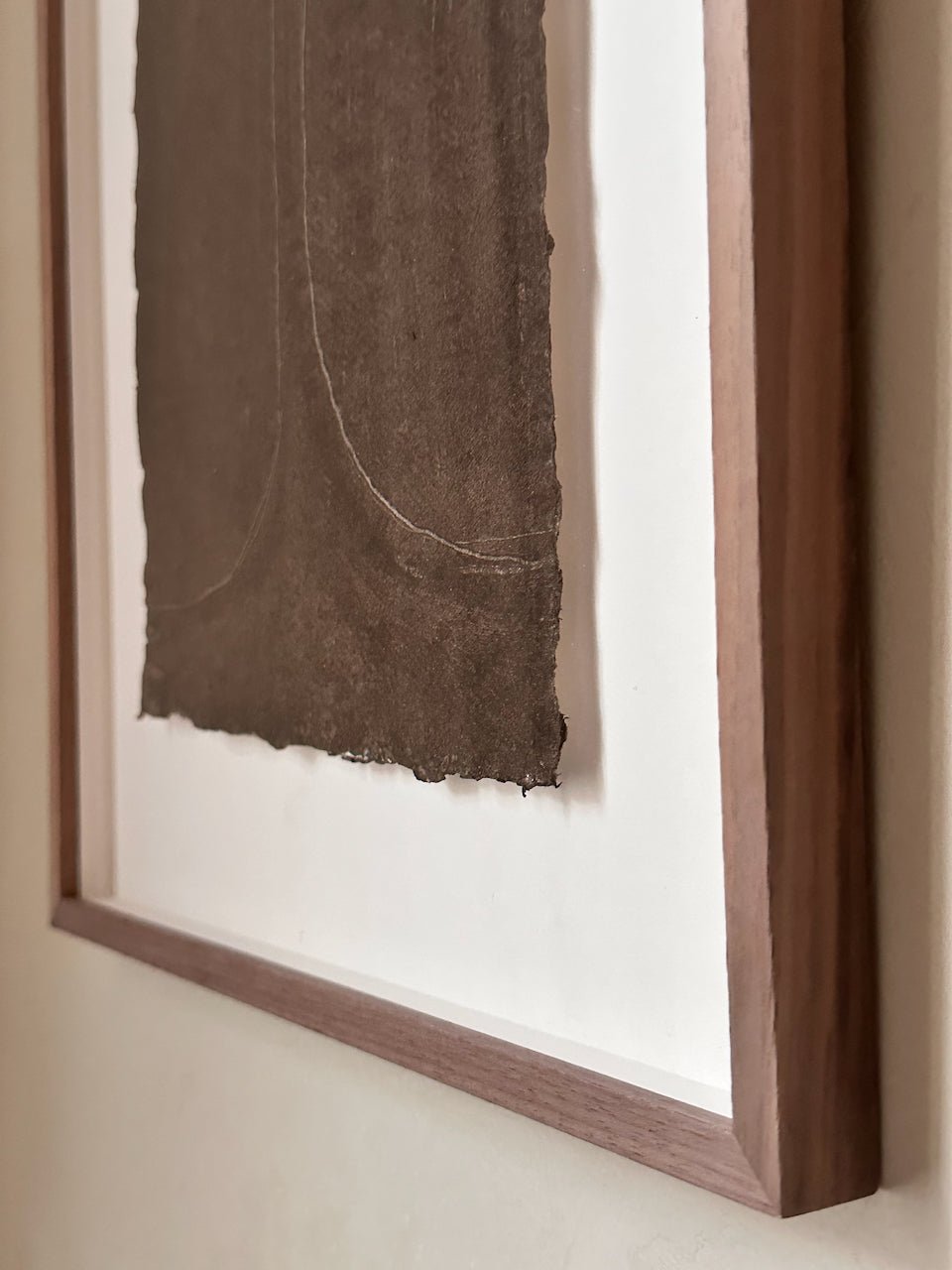 The Corner - Drawing on paper N° 2 - Wall Art