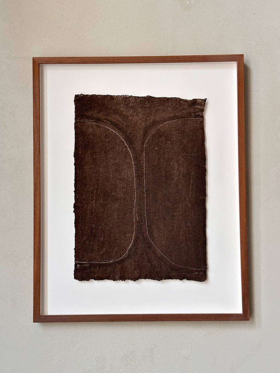 The Corner - Drawing on paper N° 2 - Wall Art