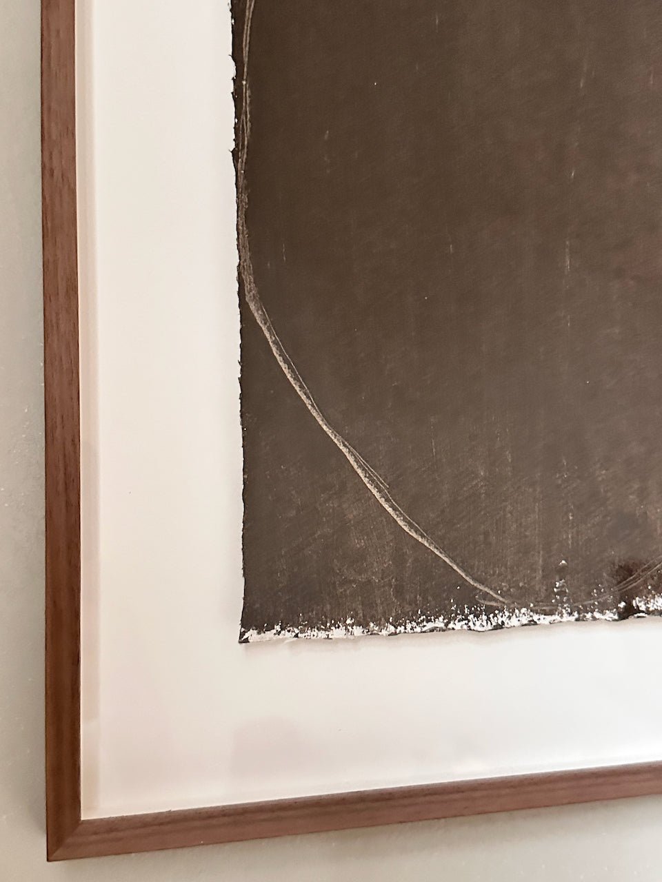 The Corner - Drawing on paper N° 2 - Wall Art