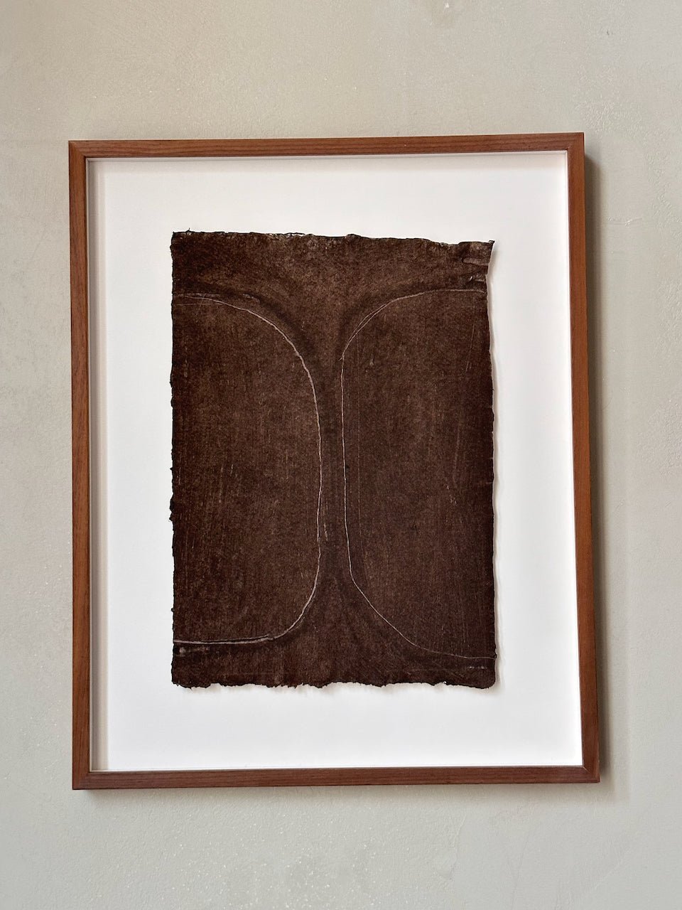 The Corner - Drawing on paper N° 2 - Wall Art