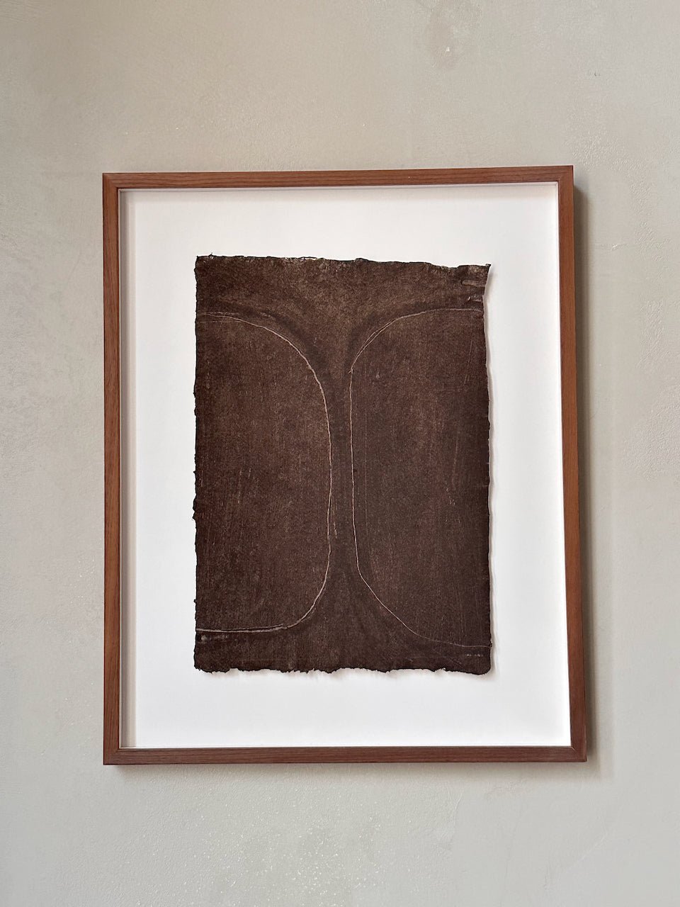 The Corner - Drawing on paper N° 2 - Wall Art