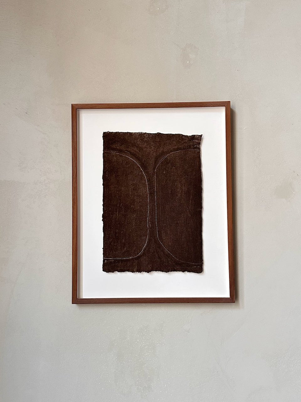 The Corner - Drawing on paper N° 2 - Wall Art