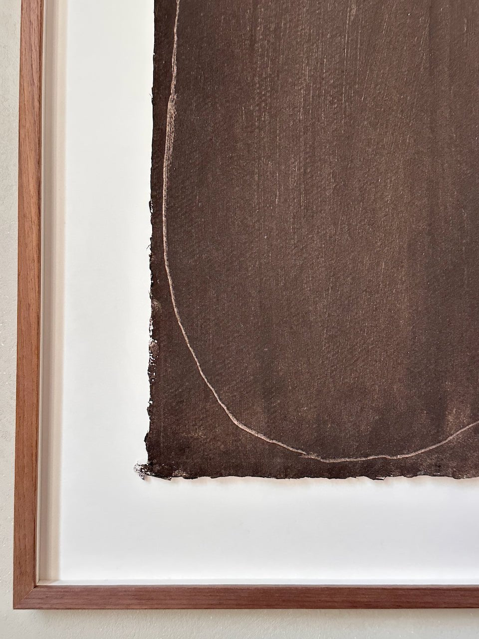 The Corner - Drawing on paper N° 3 - Wall Art