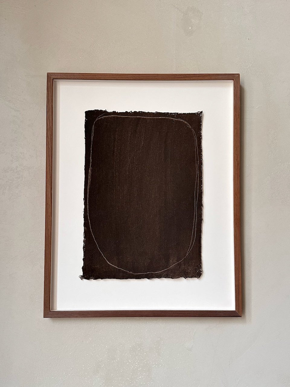 The Corner - Drawing on paper N° 3 - Wall Art