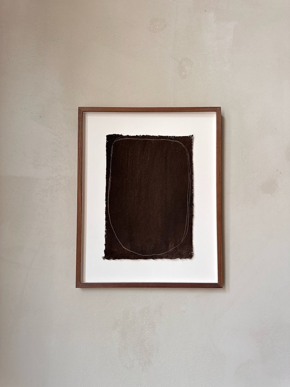 The Corner - Drawing on paper N° 3 - Wall Art