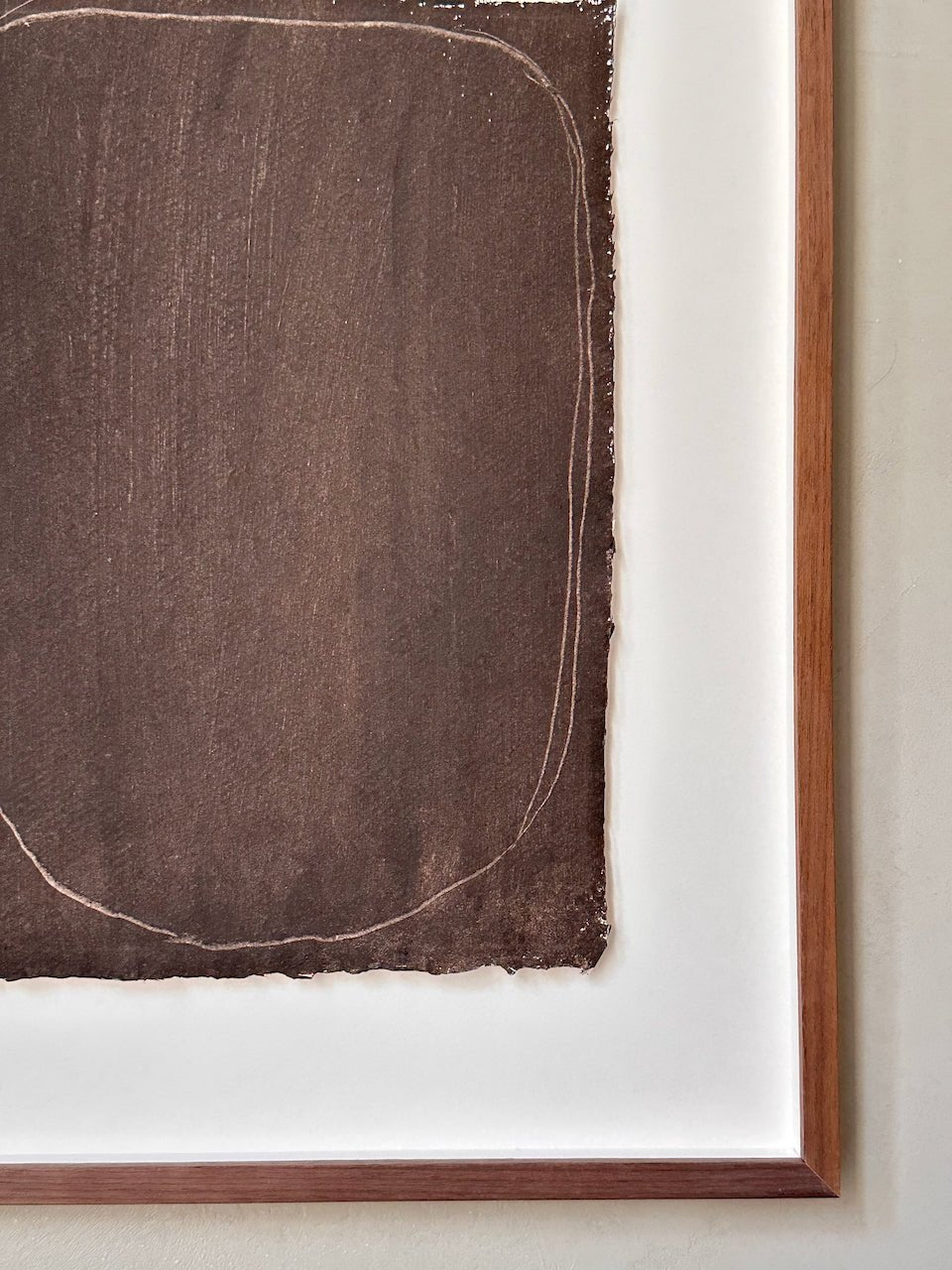 The Corner - Drawing on paper N° 3 - Wall Art