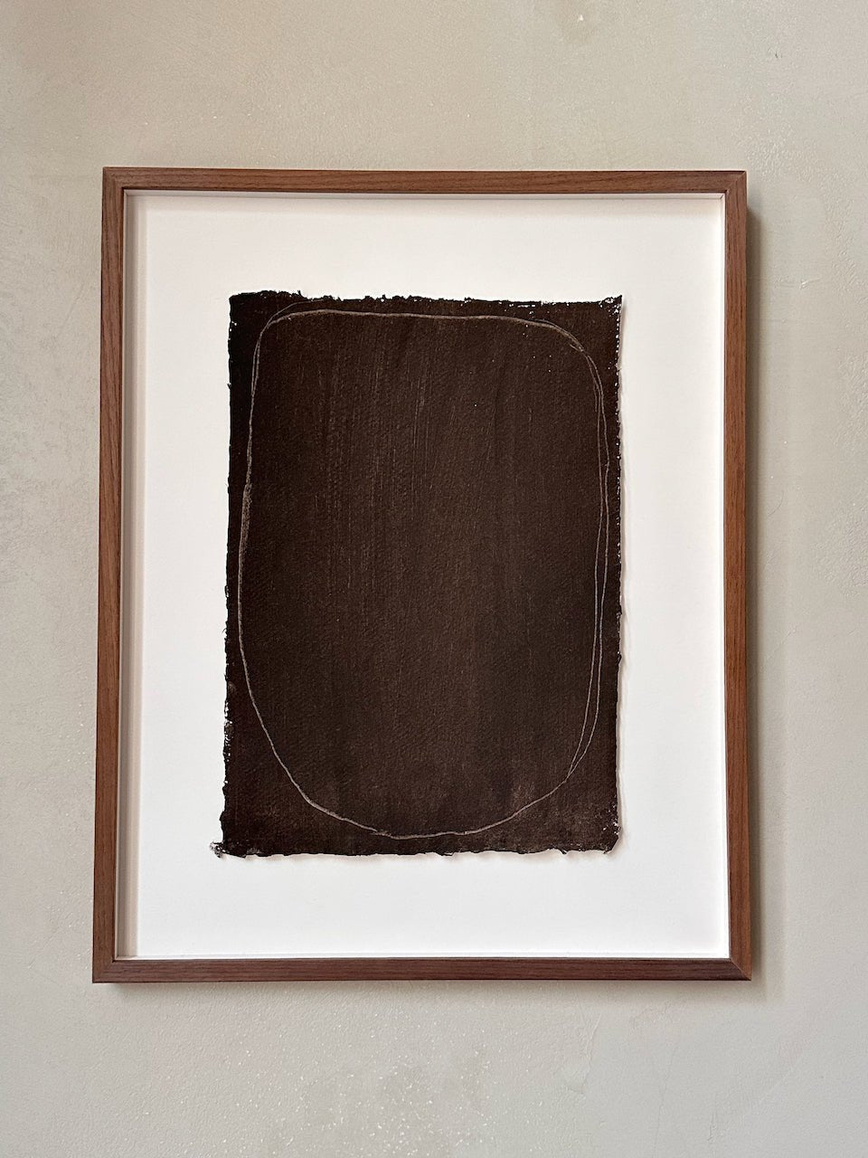 The Corner - Drawing on paper N° 3 - Wall Art