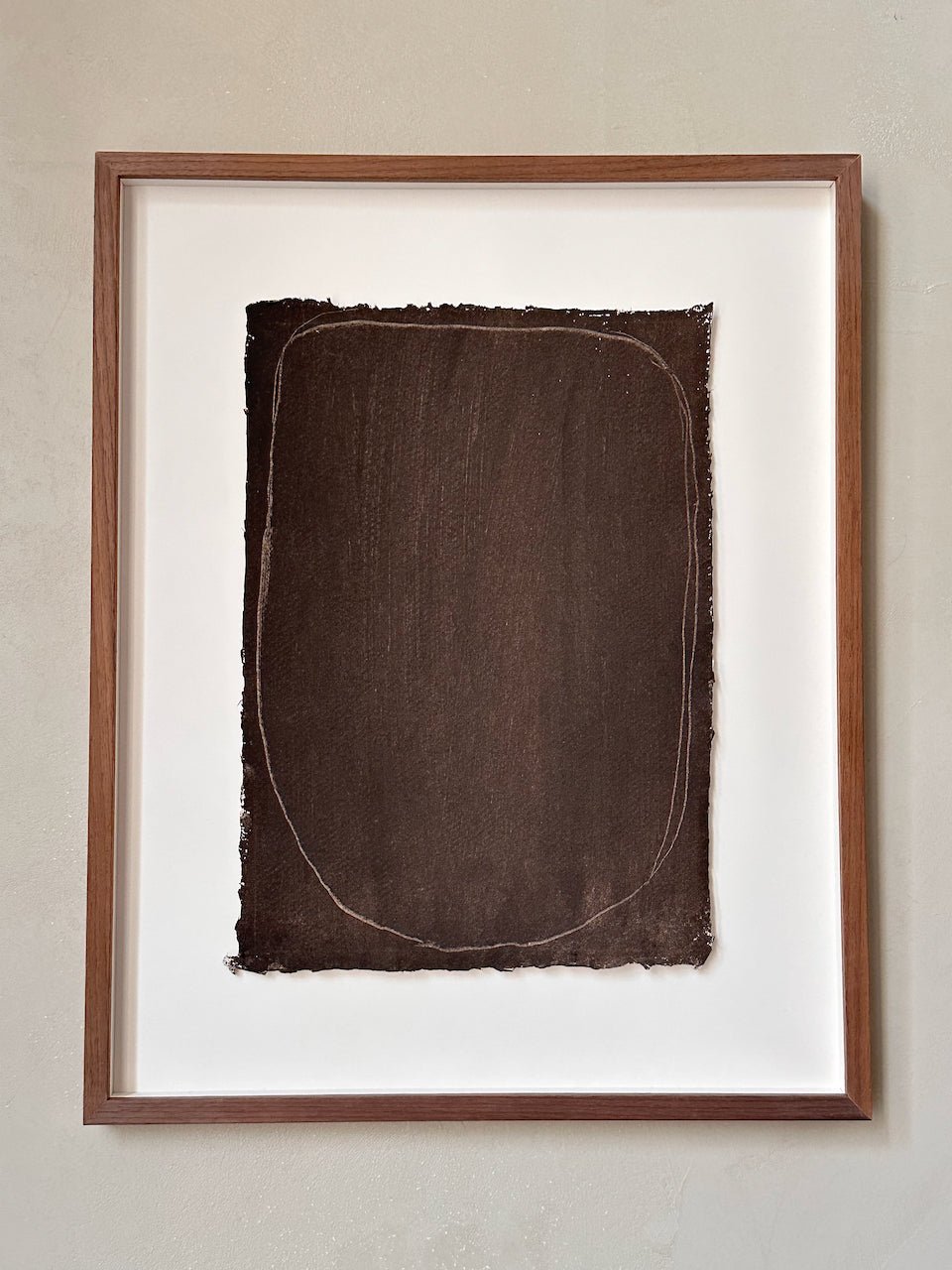 The Corner - Drawing on paper N° 3 - Wall Art