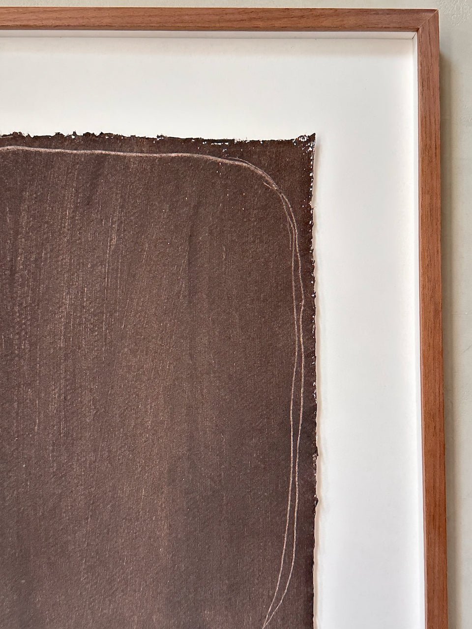 The Corner - Drawing on paper N° 3 - Wall Art