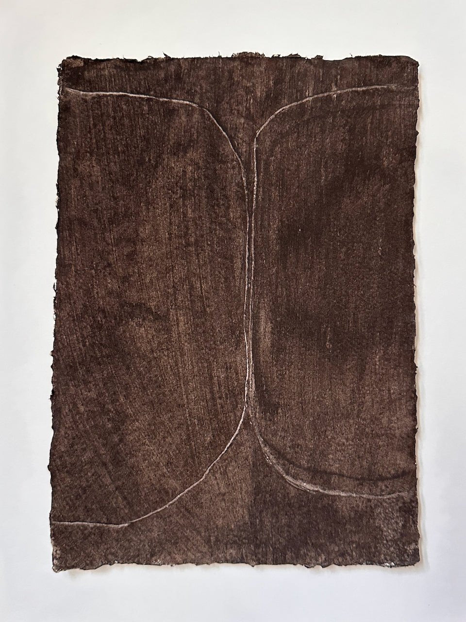 The Corner - Drawing on paper N° 4 - Wall Art