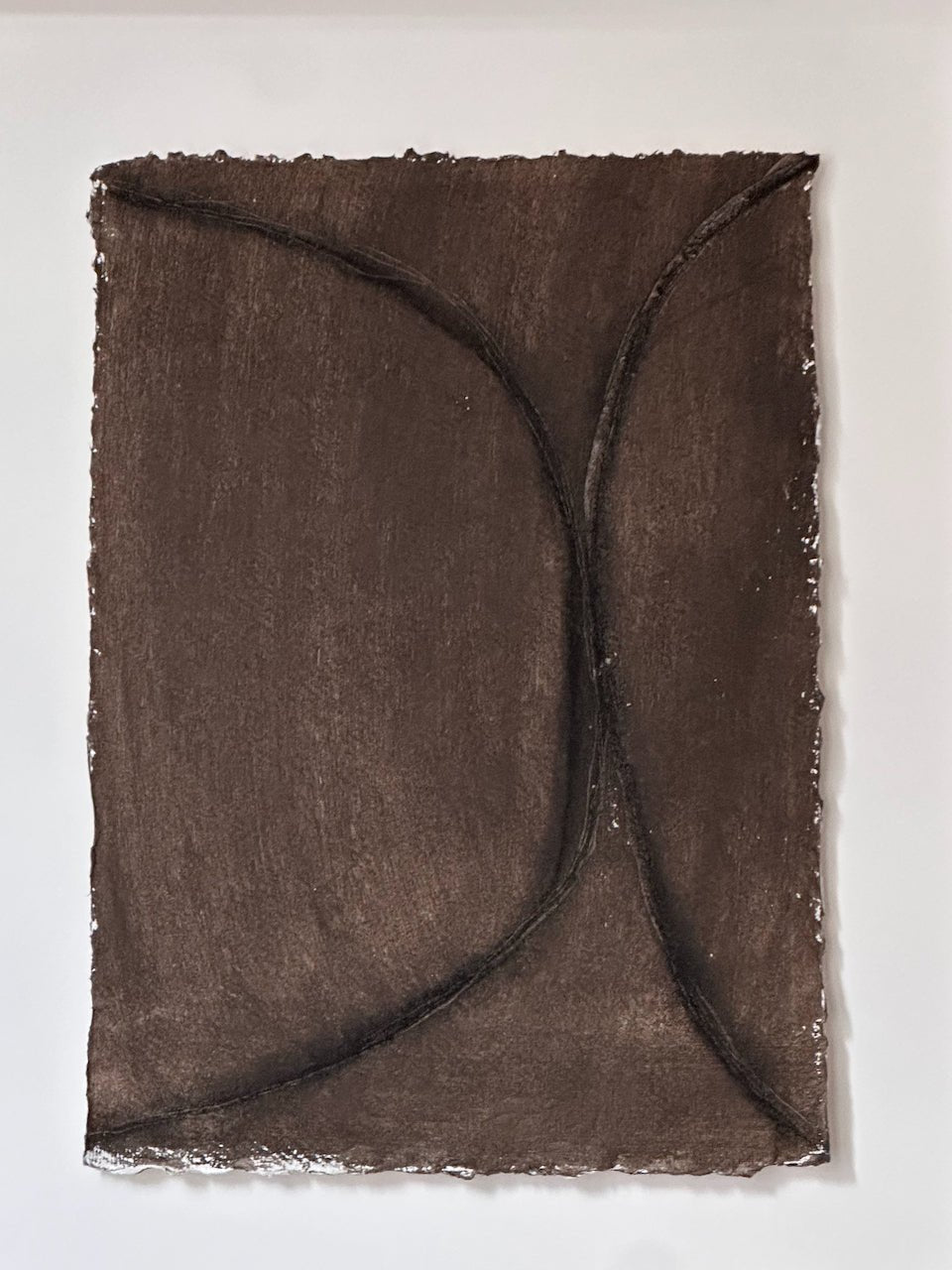 The Corner - Drawing on paper N° 5 - Wall Art