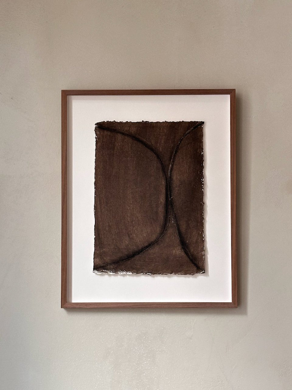 The Corner - Drawing on paper N° 5 - Wall Art