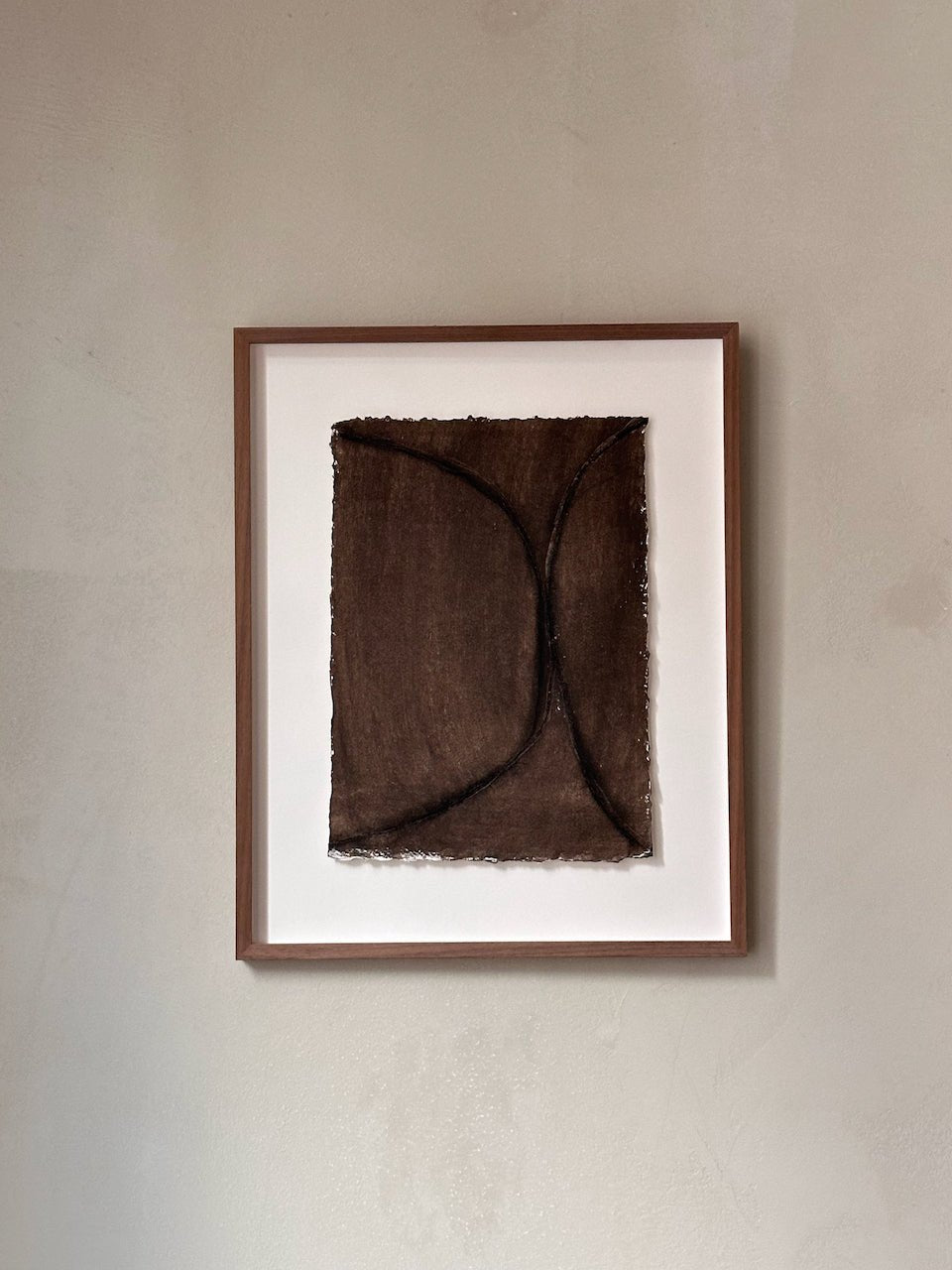 The Corner - Drawing on paper N° 5 - Wall Art