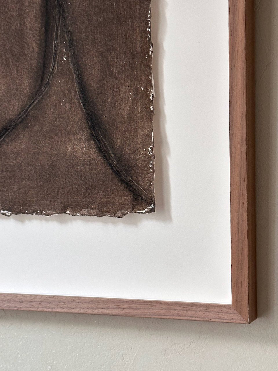 The Corner - Drawing on paper N° 5 - Wall Art