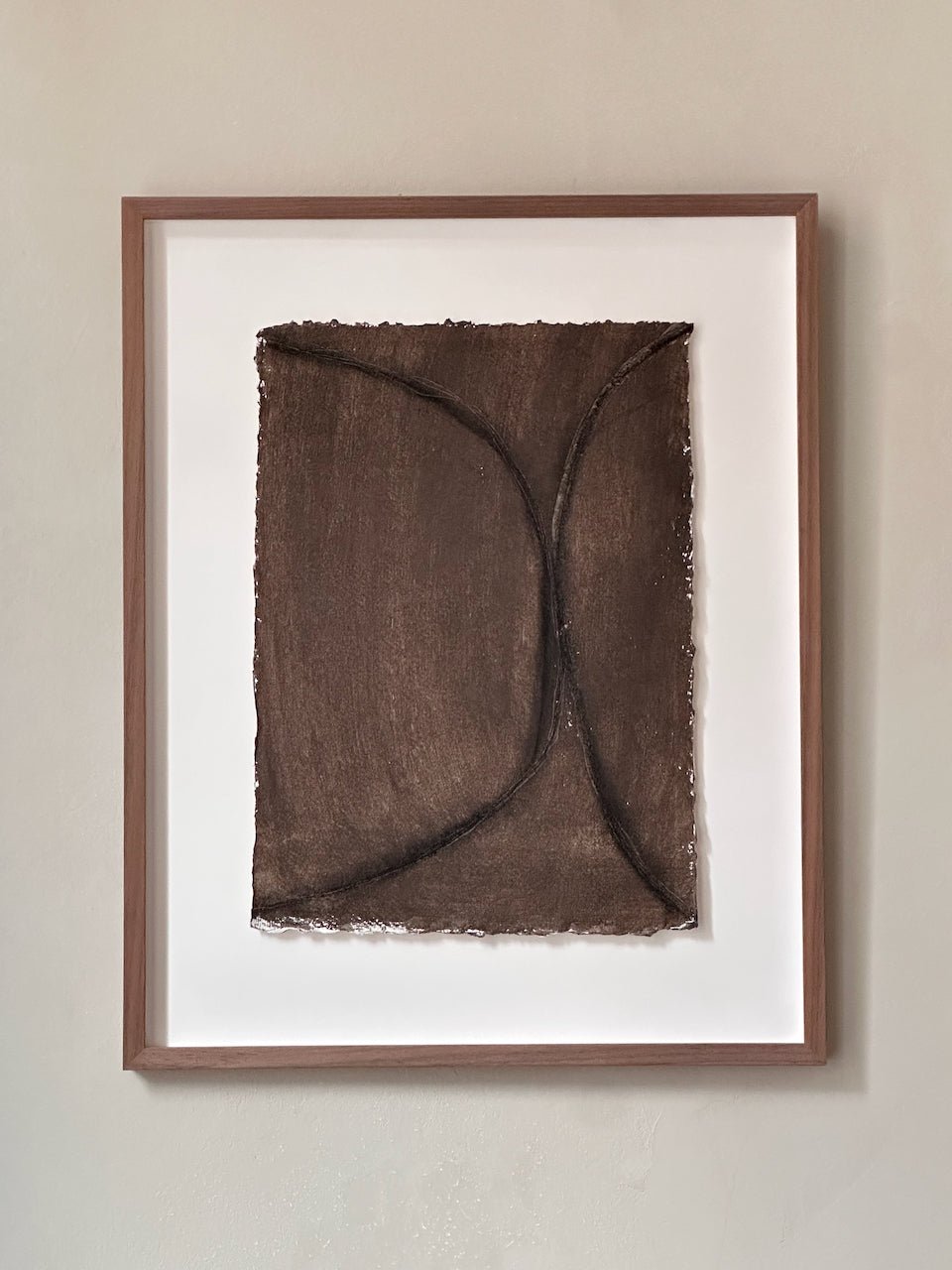 The Corner - Drawing on paper N° 5 - Wall Art