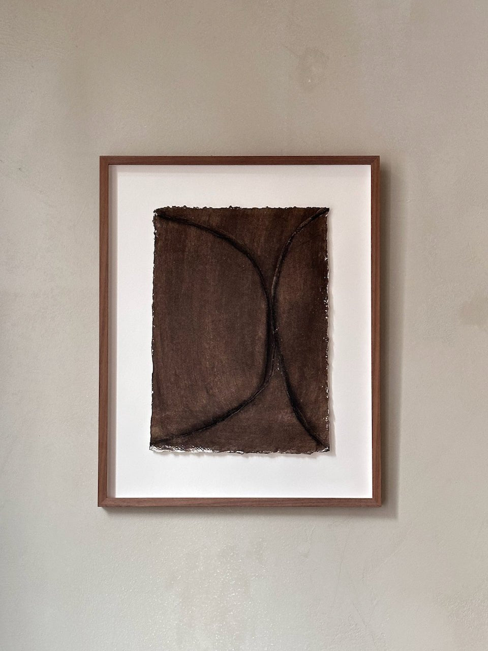 The Corner - Drawing on paper N° 5 - Wall Art