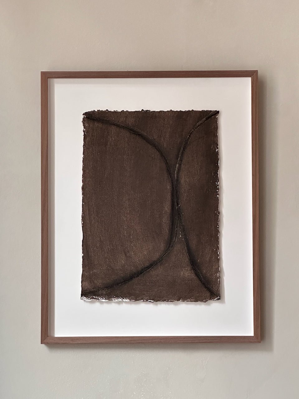 The Corner - Drawing on paper N° 5 - Wall Art