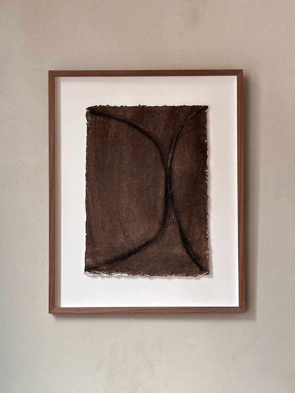 The Corner - Drawing on paper N° 5 - Wall Art