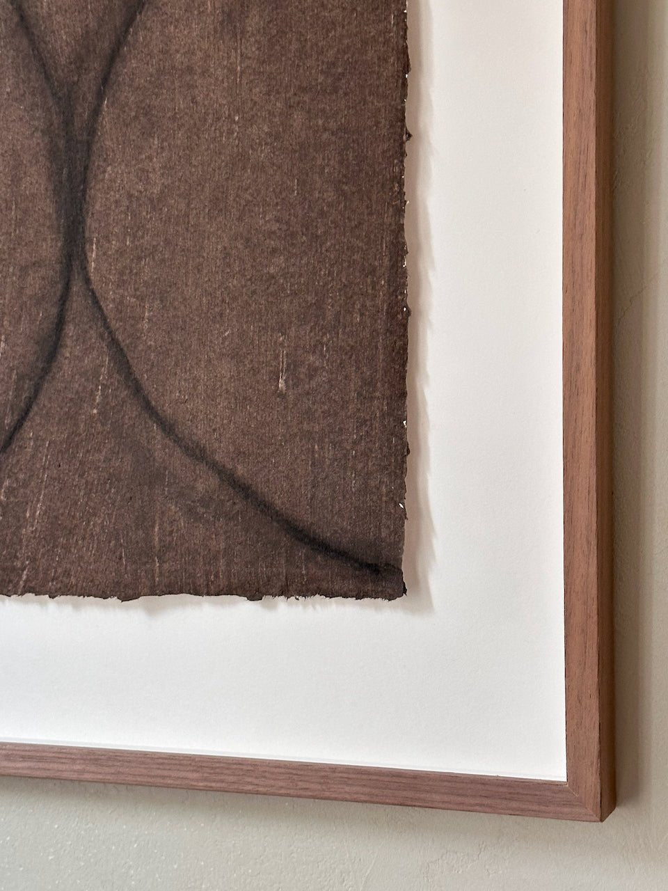 The Corner - Drawing on paper N° 6 - Wall Art