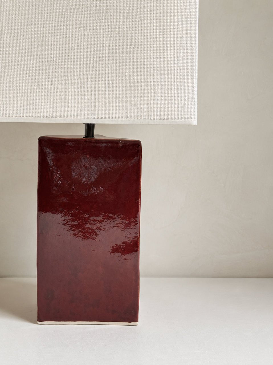 The Corner - Glazed ceramic lamp N° 4 - Lighting