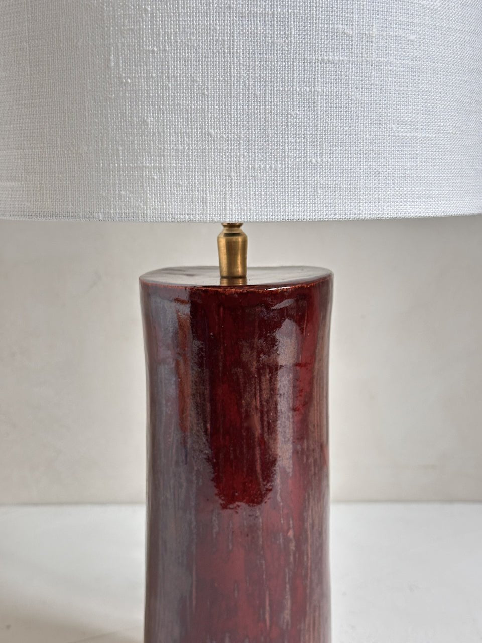 The Corner - Glazed ceramic lamp N° 1 - Lighting