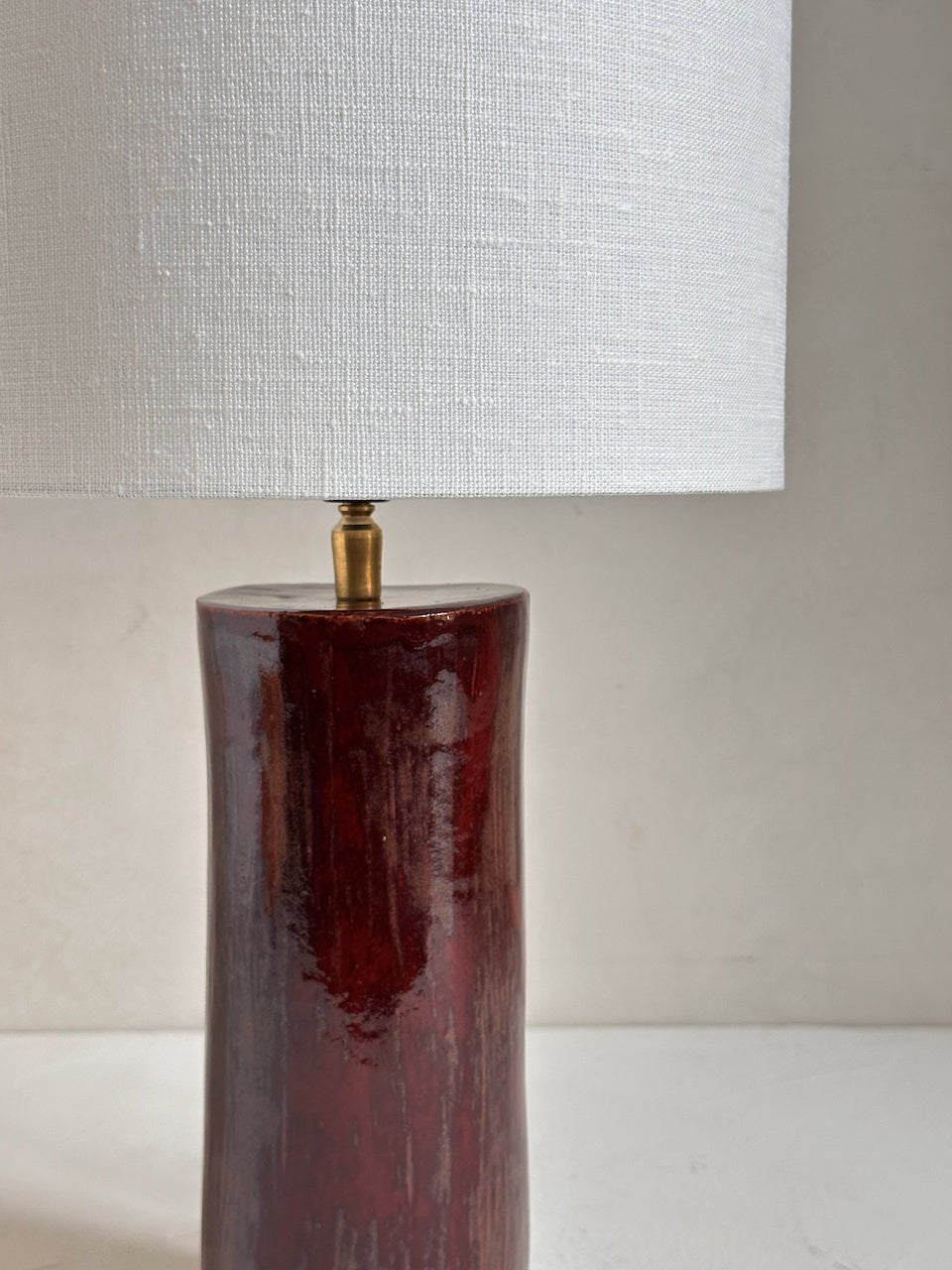 The Corner - Glazed ceramic lamp N° 1 - Lighting
