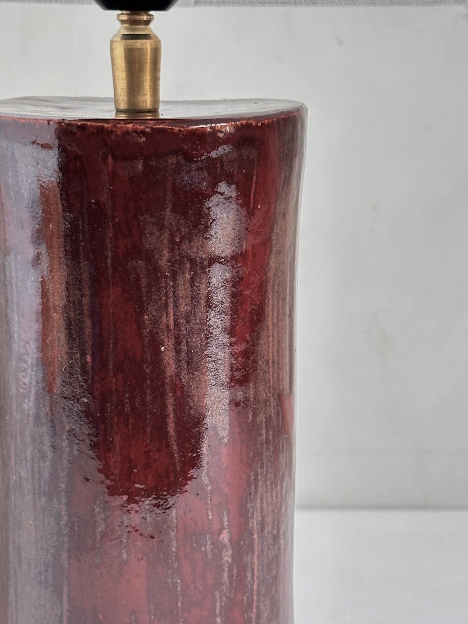 The Corner - Glazed ceramic lamp N° 1 - Lighting