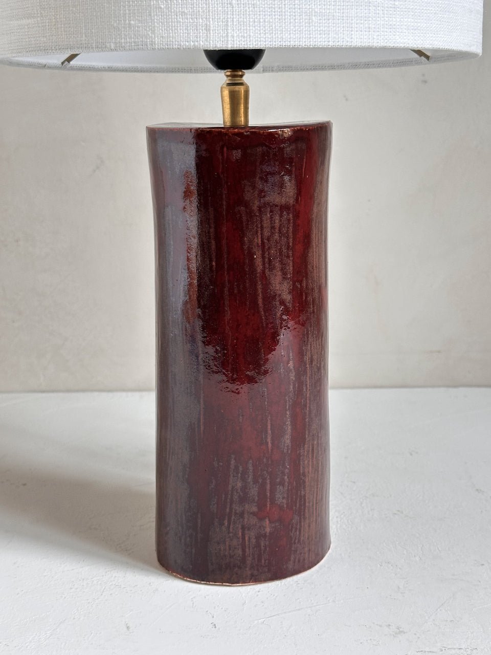 The Corner - Glazed ceramic lamp N° 1 - Lighting