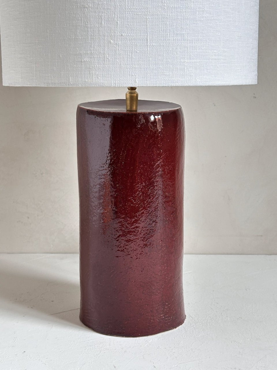 The Corner - Glazed ceramic lamp N° 2 - Lighting