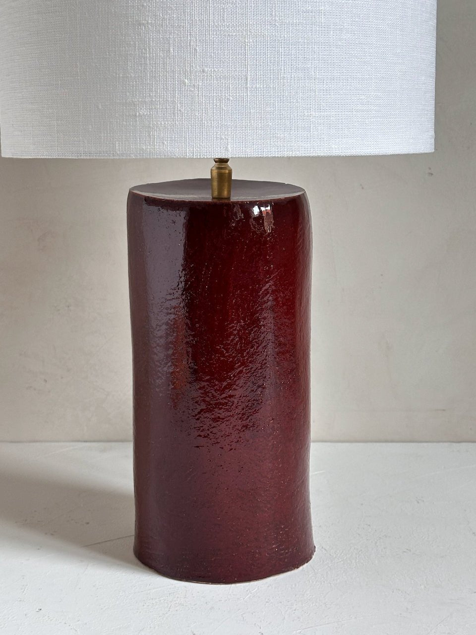 The Corner - Glazed ceramic lamp N° 2 - Lighting