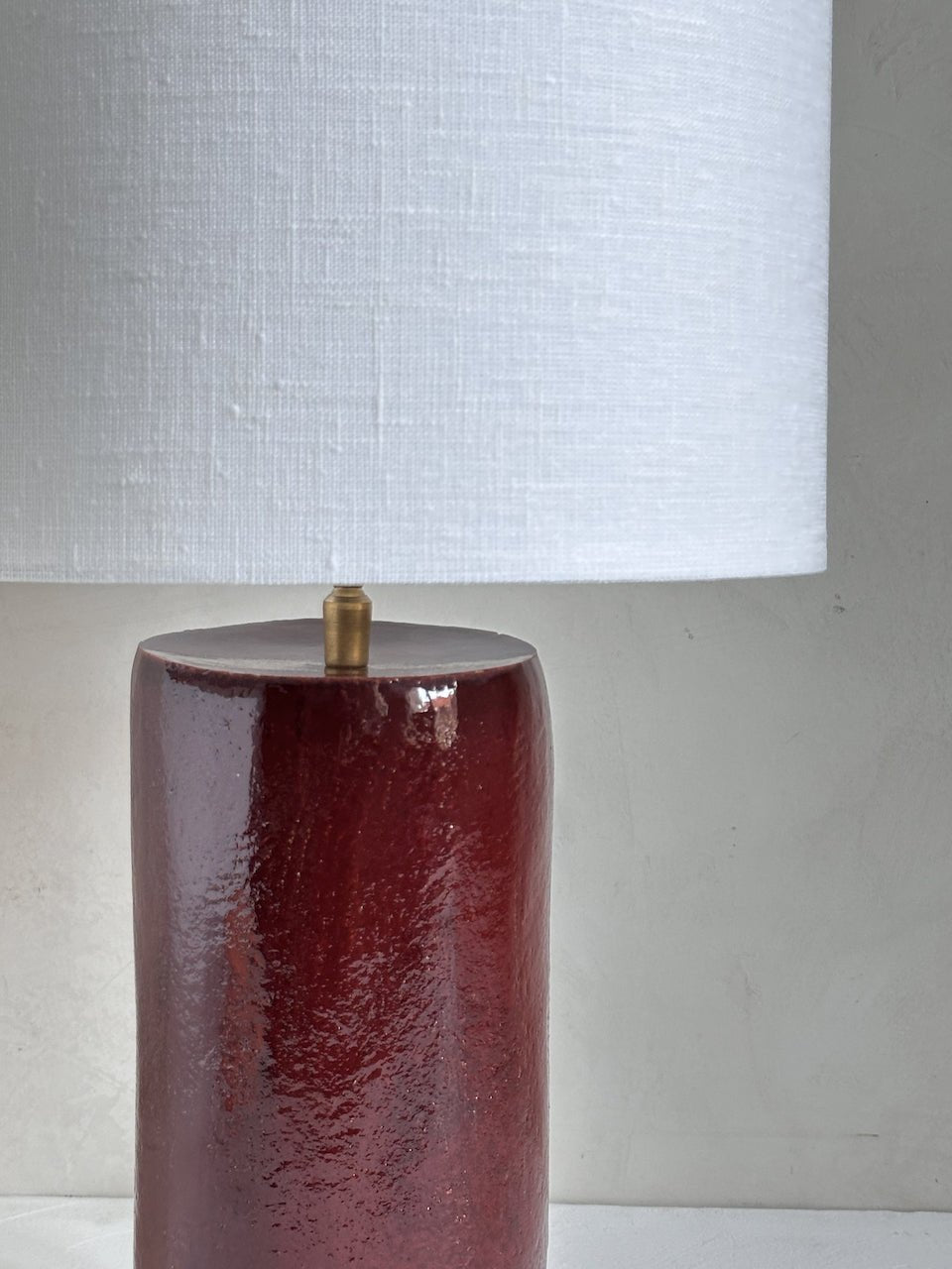 The Corner - Glazed ceramic lamp N° 2 - Lighting