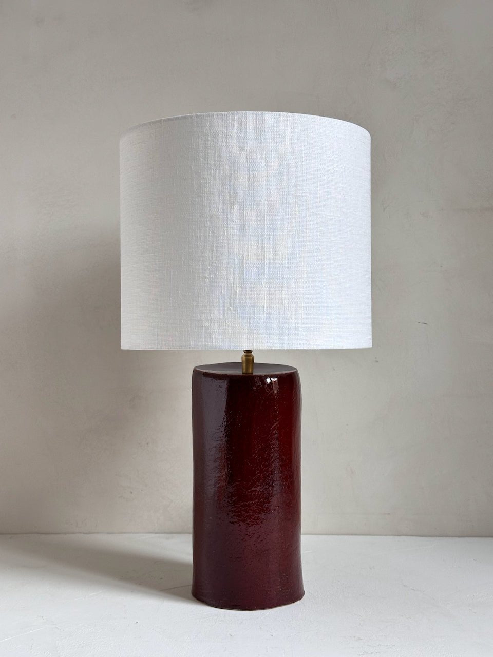 The Corner - Glazed ceramic lamp N° 2 - Lighting