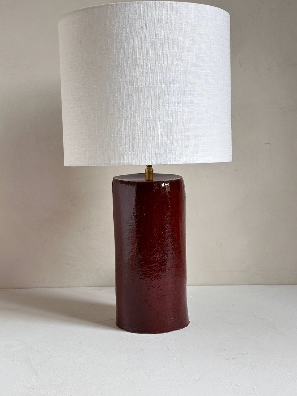 The Corner - Glazed ceramic lamp N° 2 - Lighting