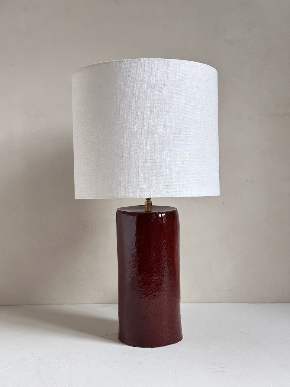 The Corner - Glazed ceramic lamp N° 2 - Lighting