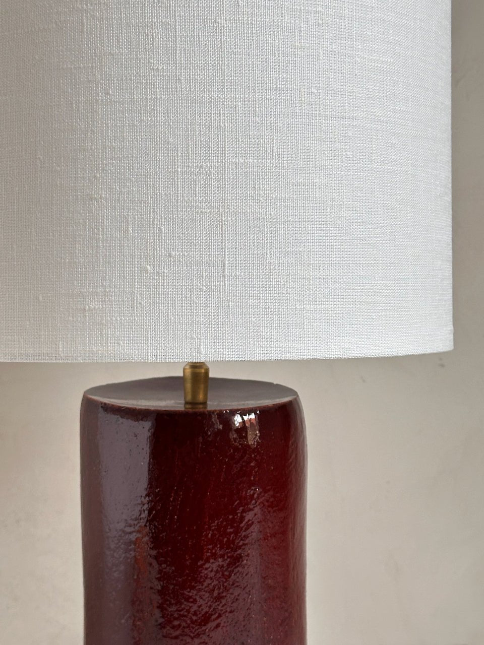 The Corner - Glazed ceramic lamp N° 2 - Lighting