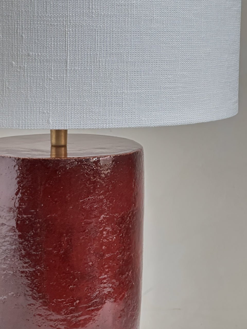 The Corner - Glazed ceramic lamp N° 3 - Lighting