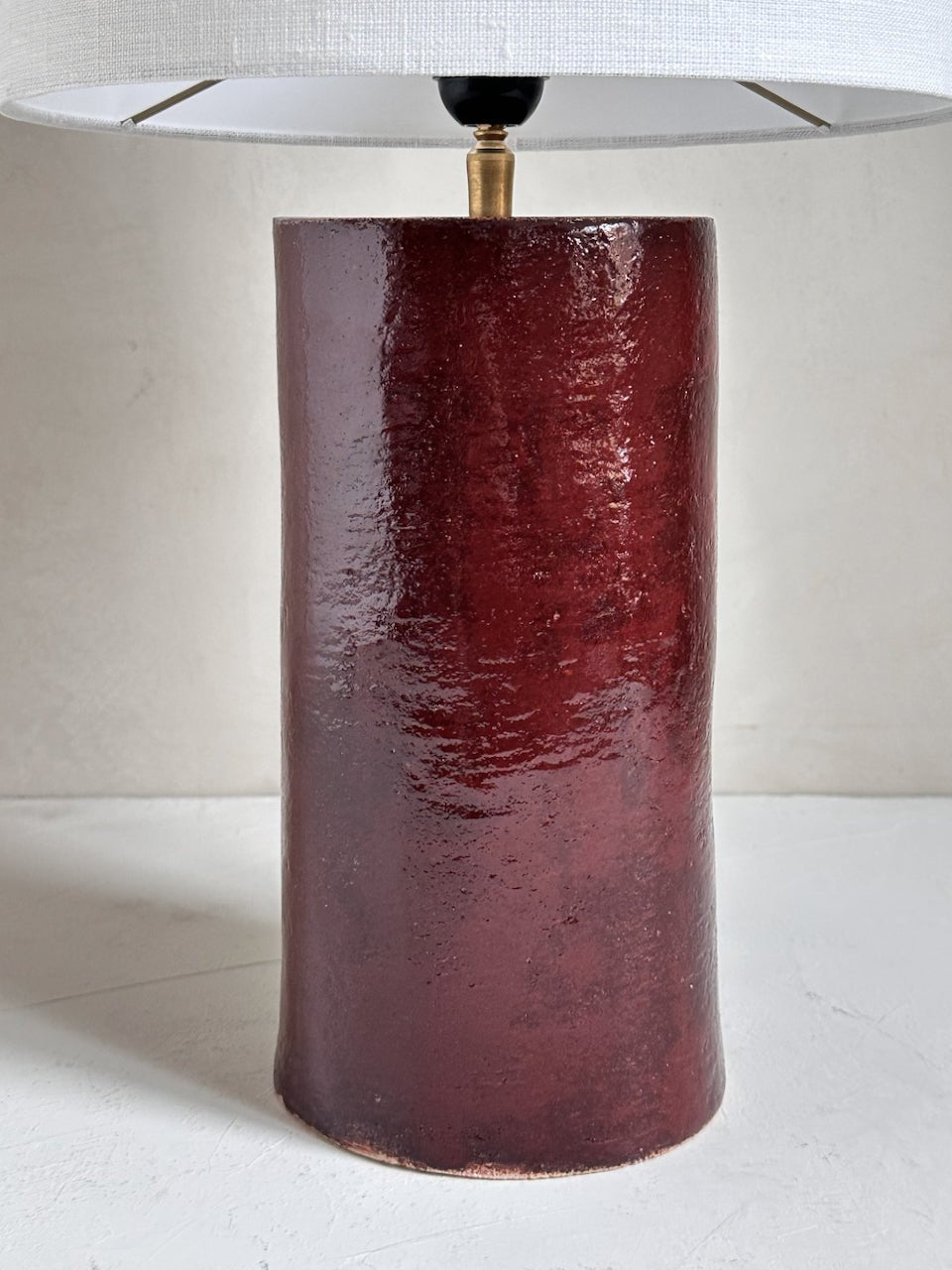 The Corner - Glazed ceramic lamp N° 3 - Lighting