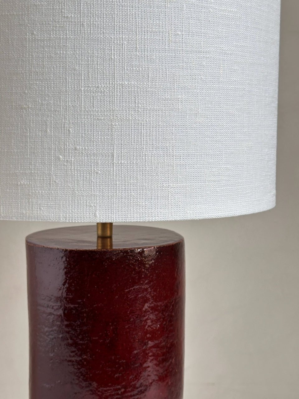 The Corner - Glazed ceramic lamp N° 3 - Lighting