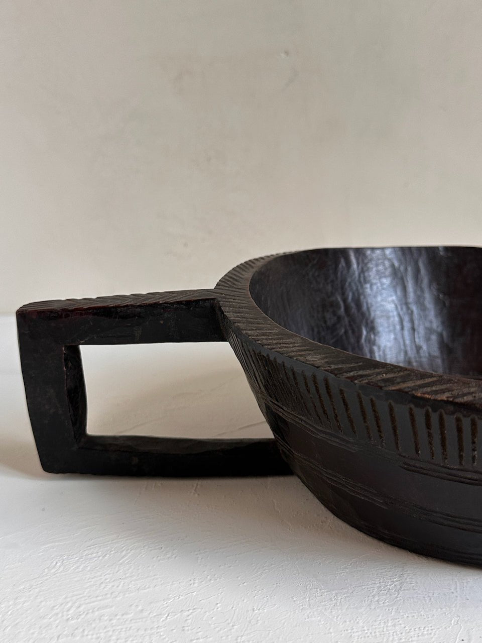 The Corner - Gurage bowl with handle N° 55 - Decoration