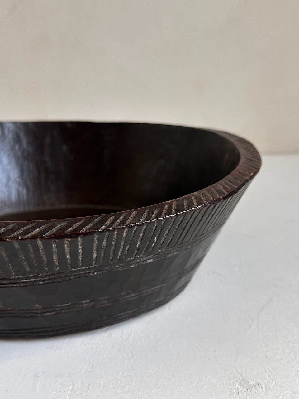 The Corner - Gurage bowl with handle N° 55 - Decoration