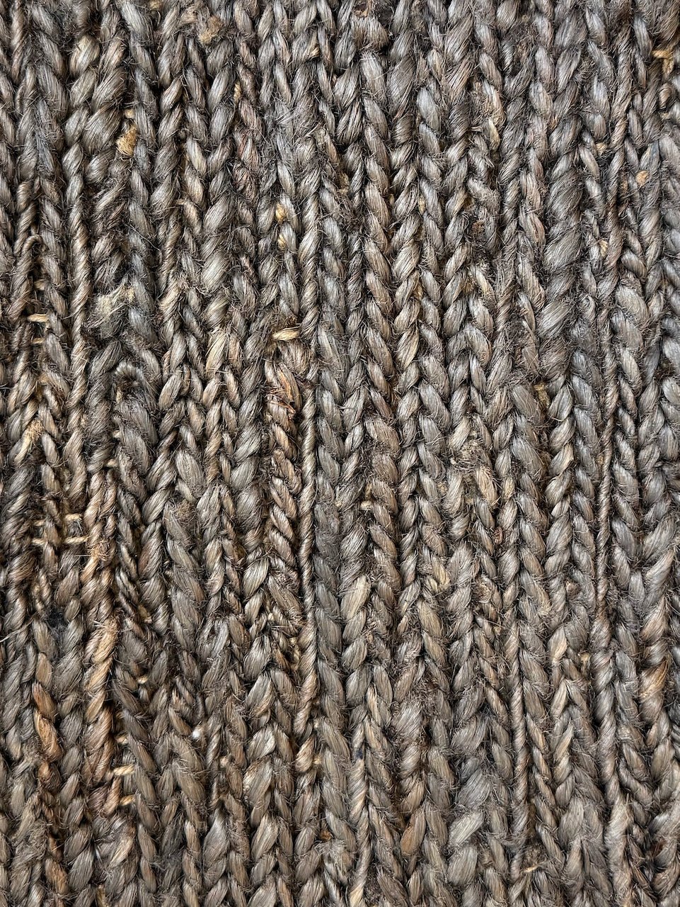 The Corner - JUTE CARPET AGRA BLACK - Carpets