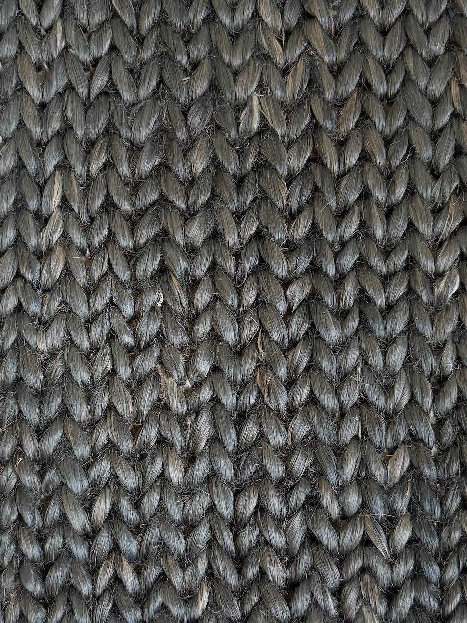 The Corner - JUTE CARPET SOFIA BLACK - Carpets