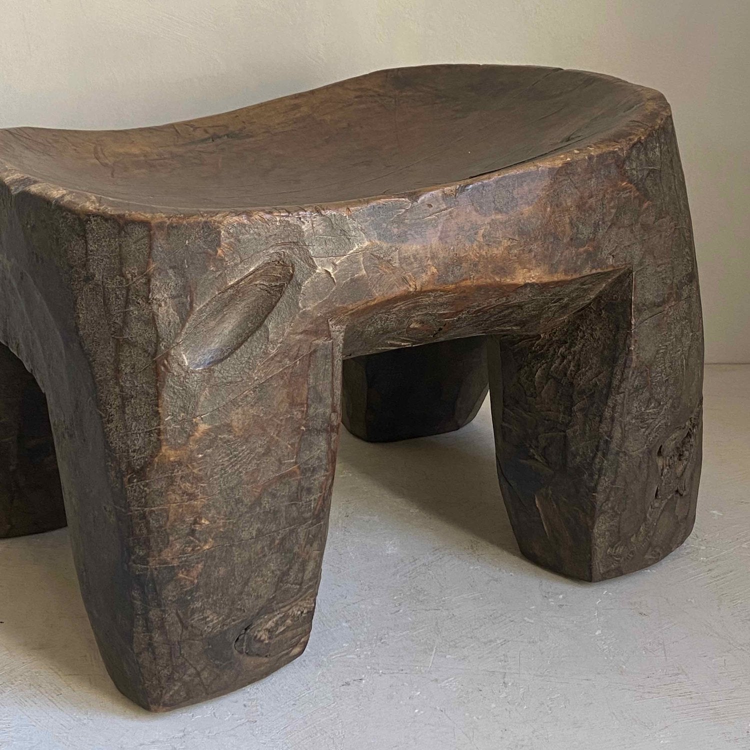 The Corner - Konso stool No 1 - African Benches & Stools