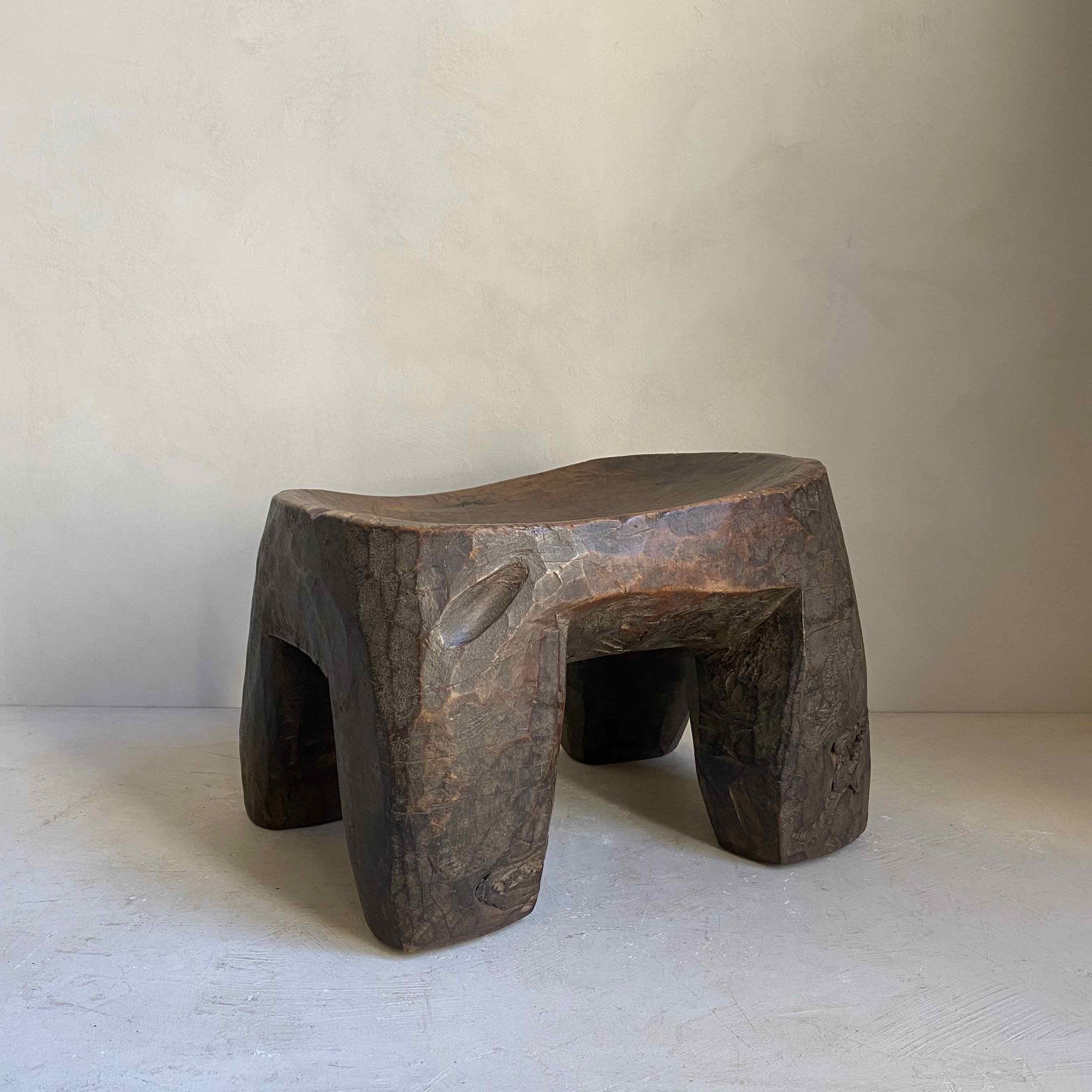 The Corner - Konso stool No 1 - African Benches & Stools