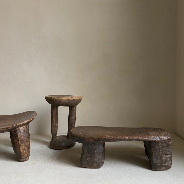 The Corner - Lobi stool No 13 - African Benches & Stools