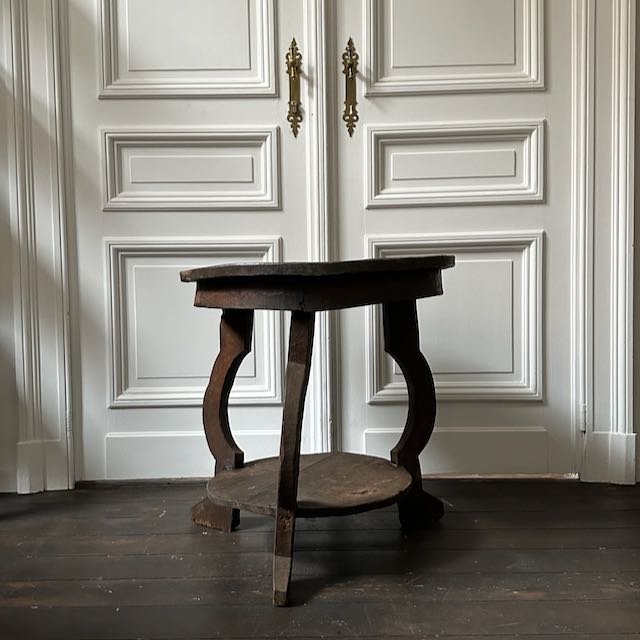 The Corner - Oromo table round N°5 - African Tables