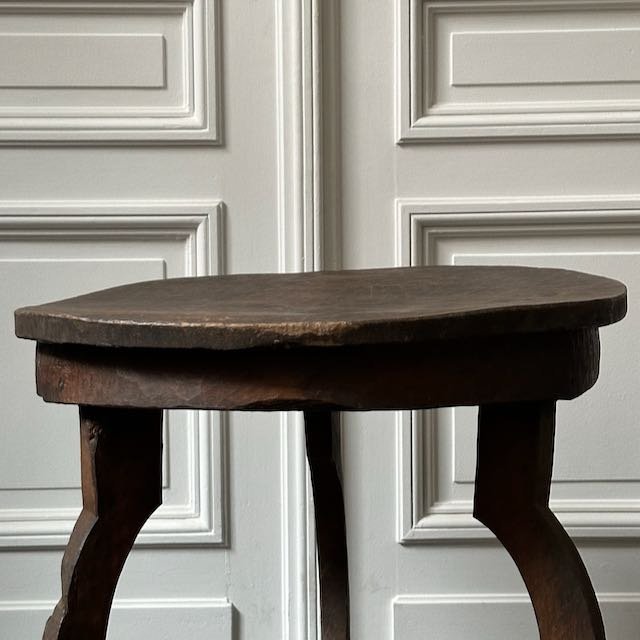 The Corner - Oromo table round N°5 - African Tables